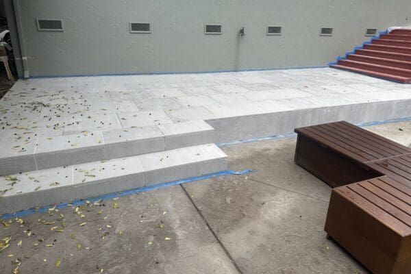 Tile work